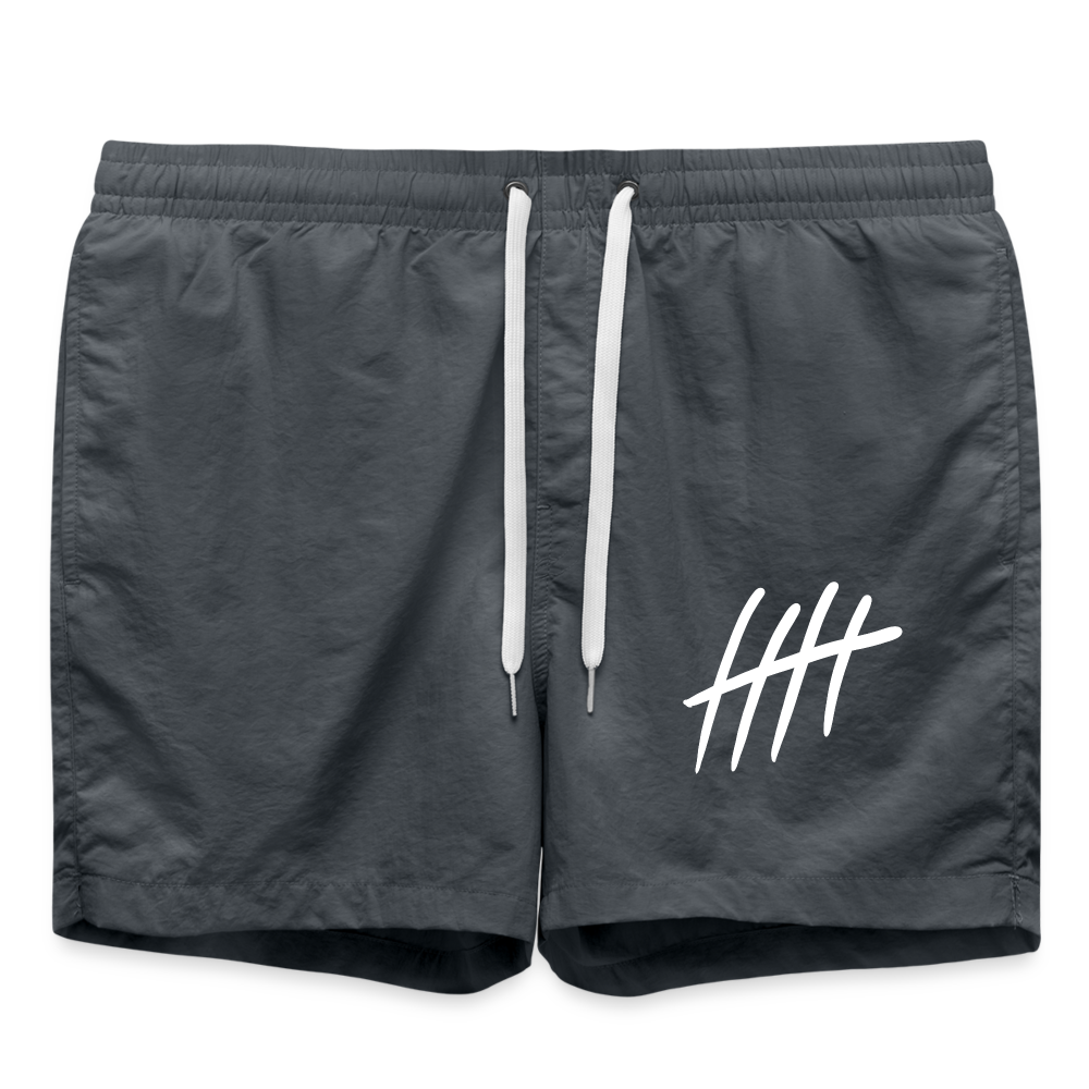 Swim Trunks - COUNTINGLINES - anthracite