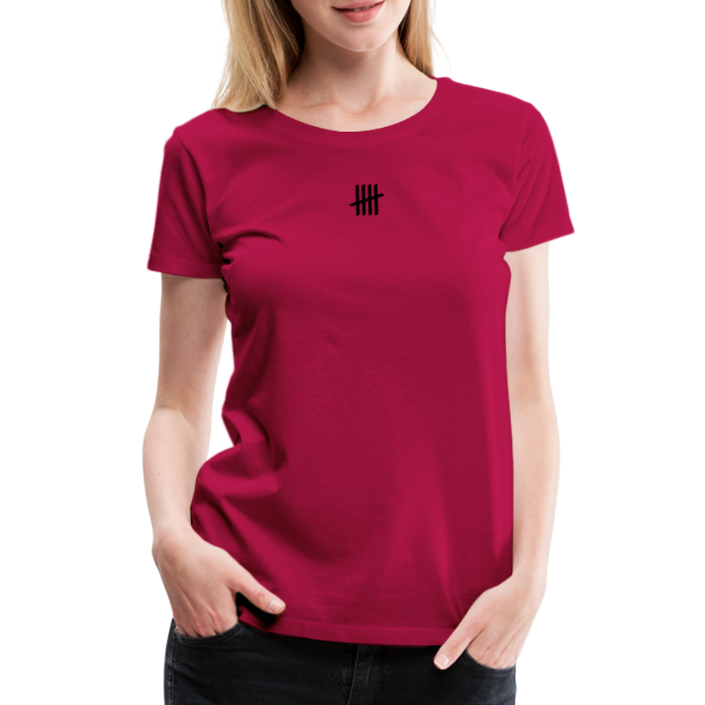 COUNTINGLINES Vertical - dark pink