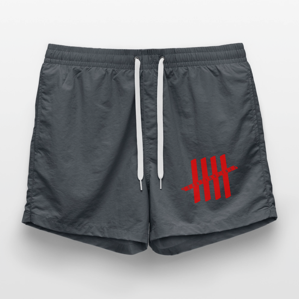 COUNTINGLINES Men Swim Trunks - anthracite