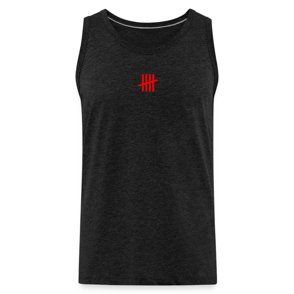 Tank Top - COUNTINGLINES Vertical - Anthrazit
