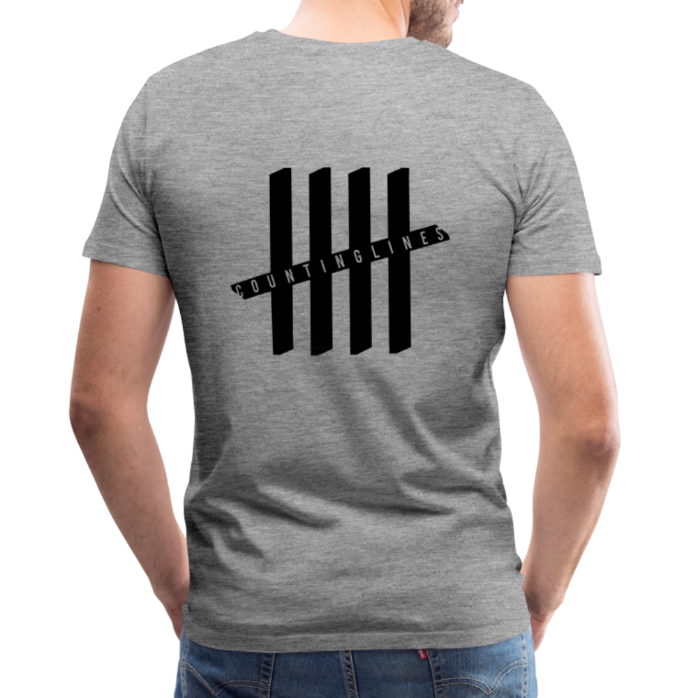 COUNTINGLINES Vertical - heather grey