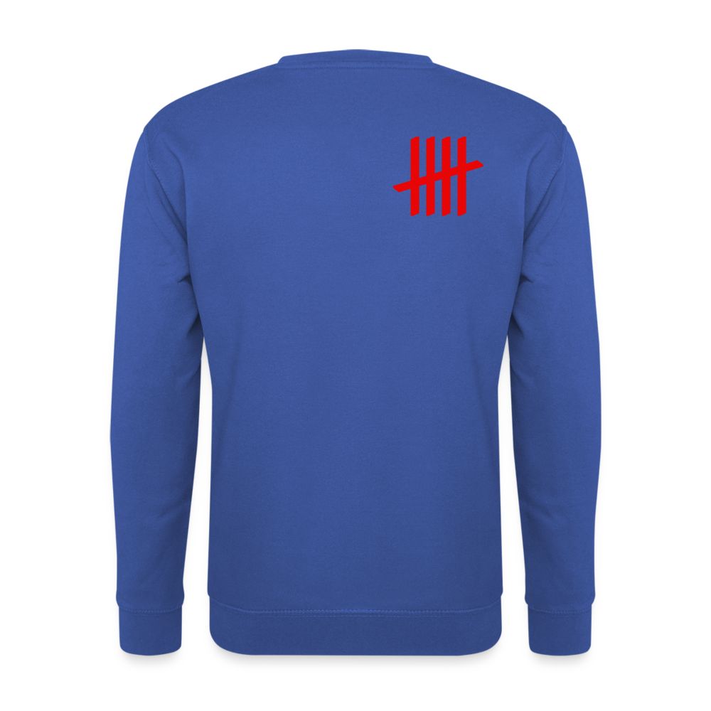 COUNT.YOUR.LIFE Sweatshirt - royal blue