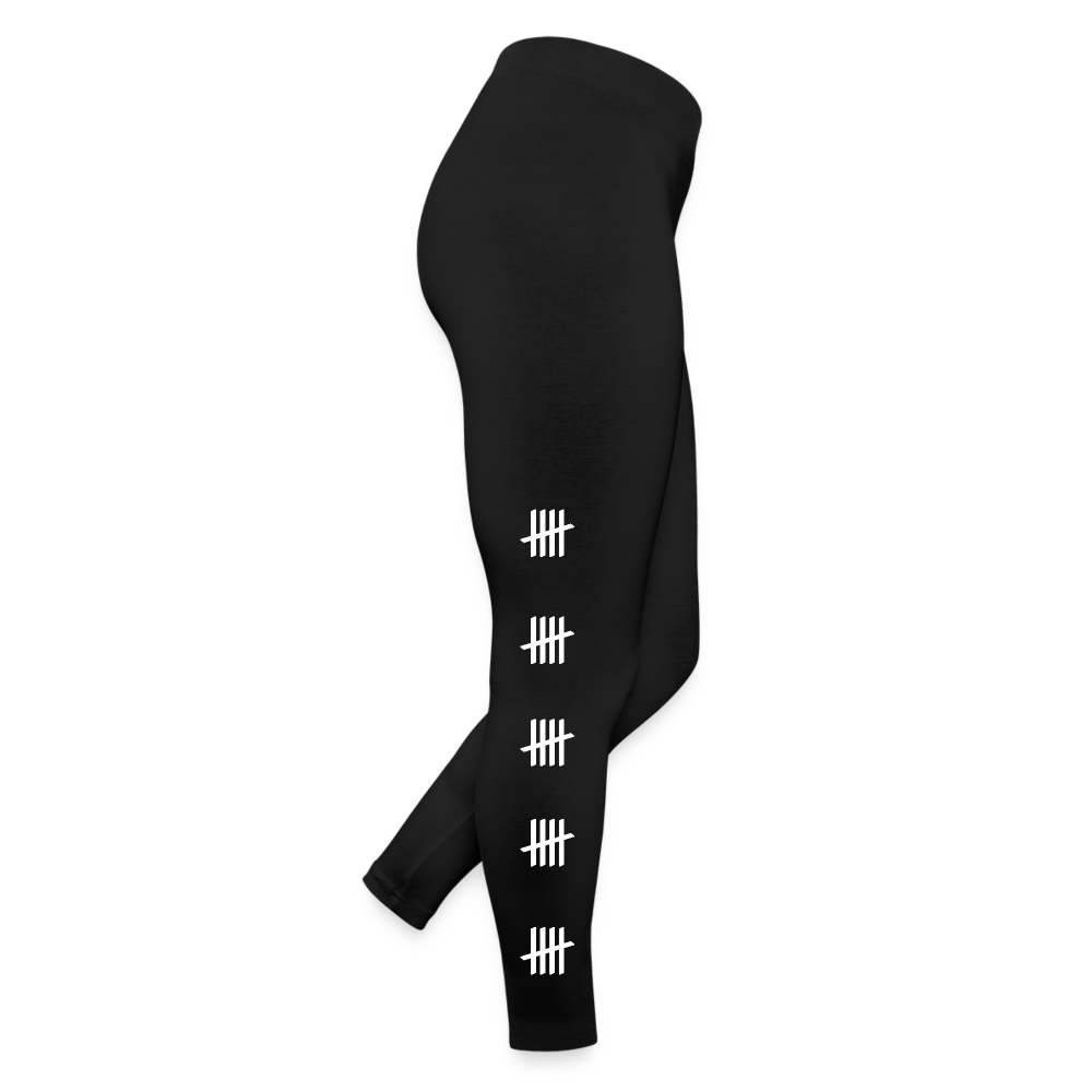 COUNTINGLINES III Jersey Leggings - black