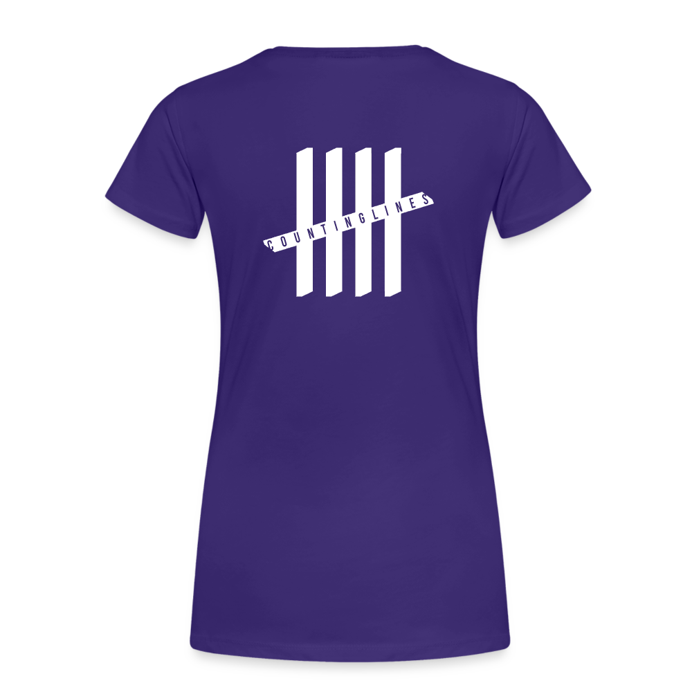 COUNTINGLINES Vertical - purple
