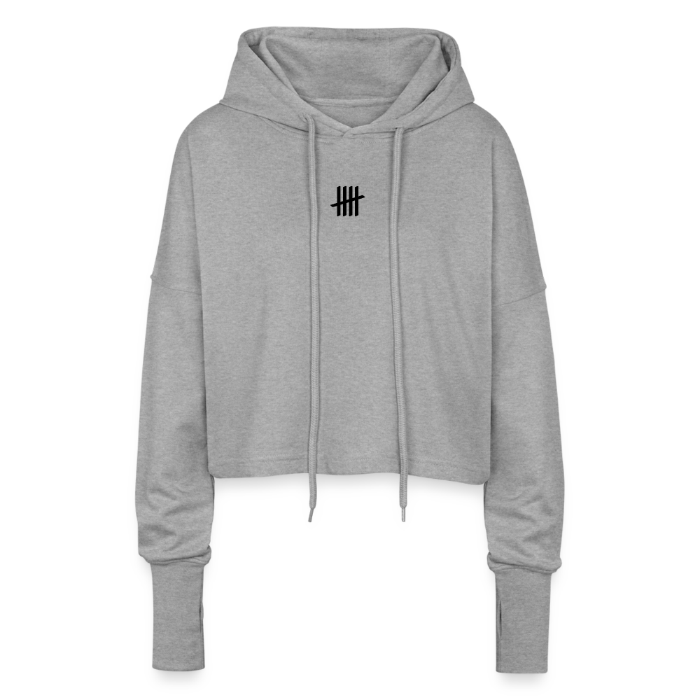 Cropped SPINE Edition - heather grey