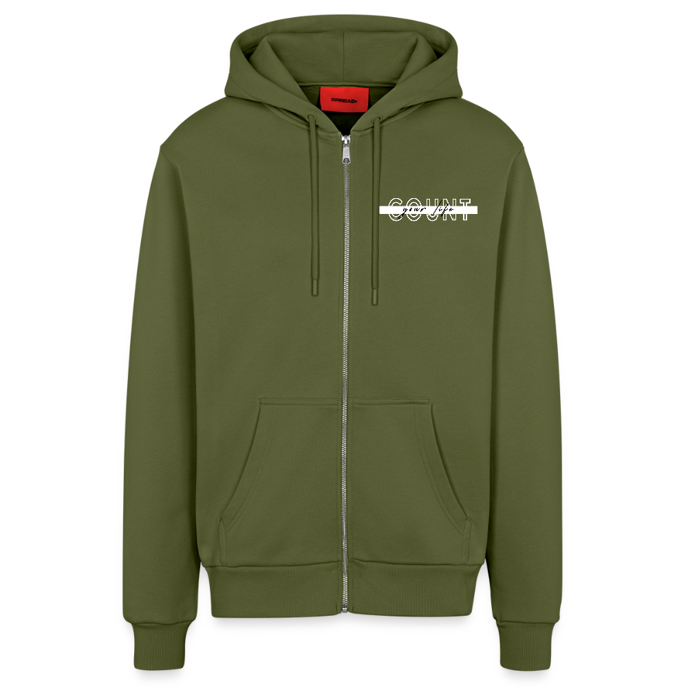 COUNT.YOUR.LIFE Jacket - MOSS GREEN