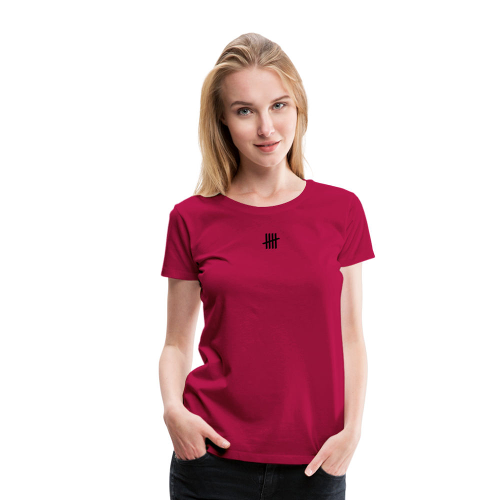 COUNTINGLINES Vertical - dark pink