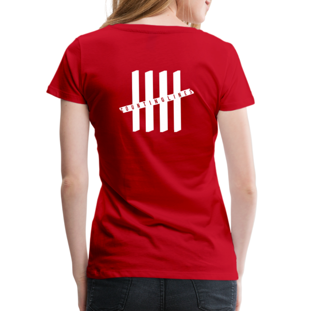 COUNTINGLINES Vertical - red