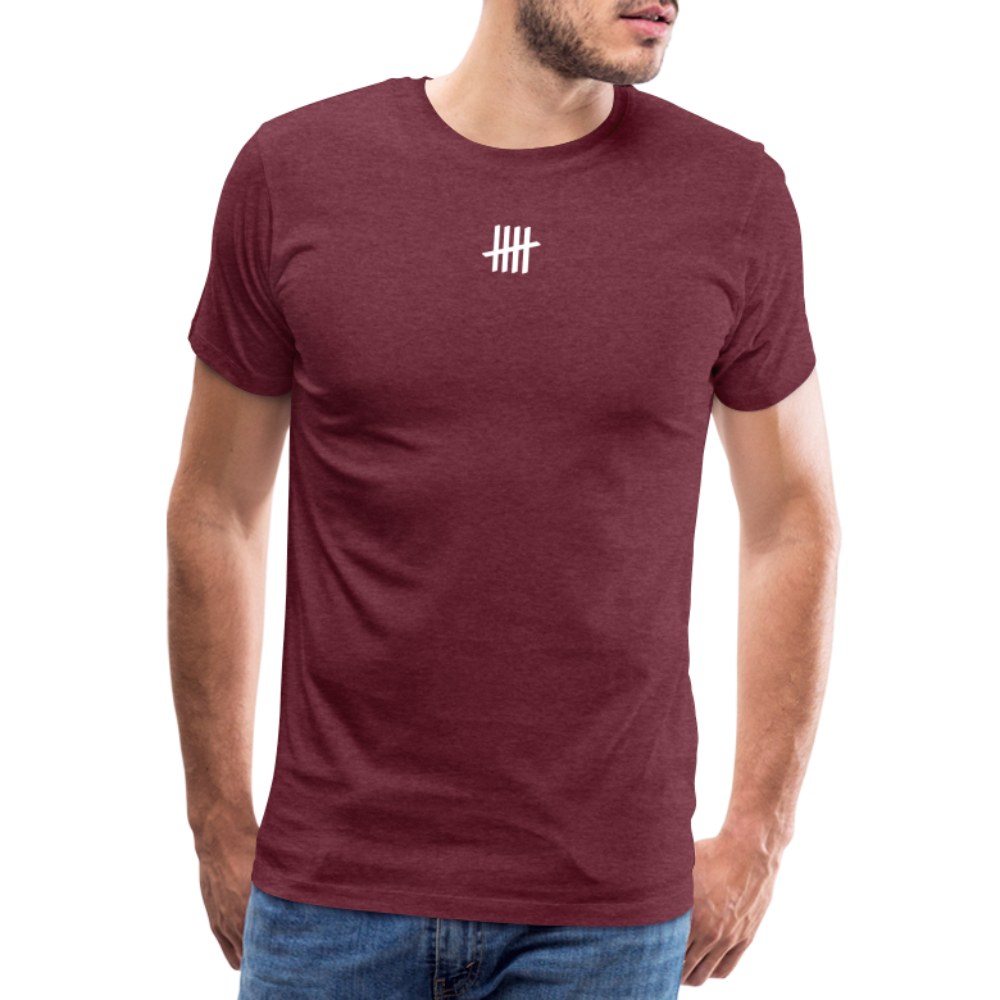 COUNTINGLINES Vertical - heather burgundy