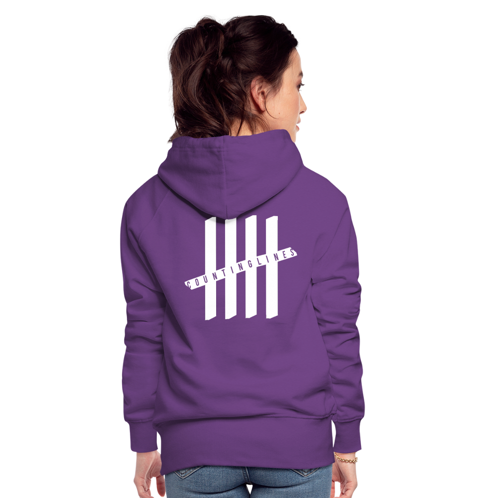 COUNTINGLINES Vertical - Purple