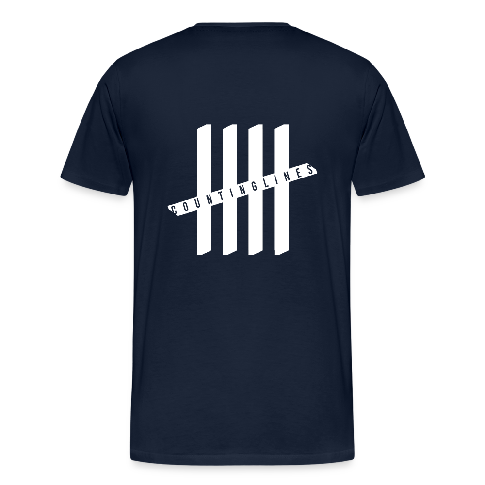 COUNTINGLINES Vertical - navy