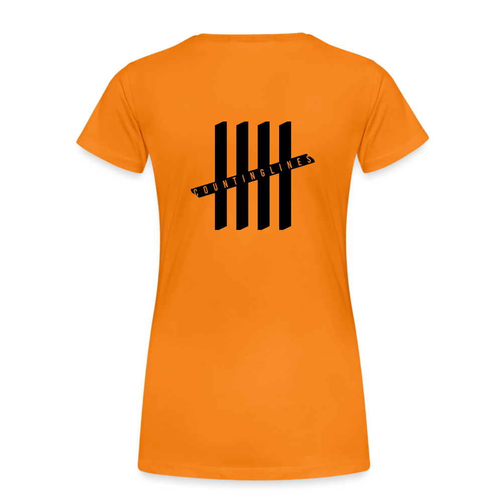 COUNTINGLINES Vertical - orange