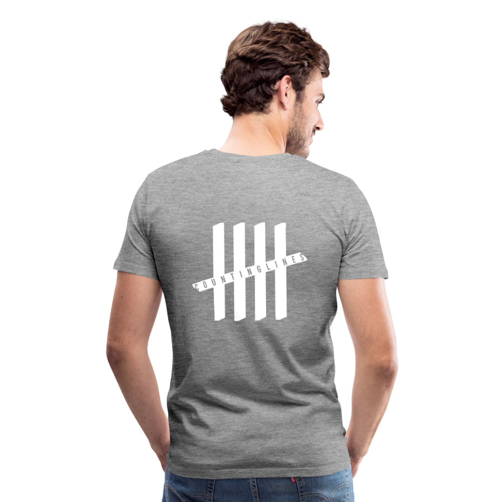 COUNTINGLINES Vertical - heather grey