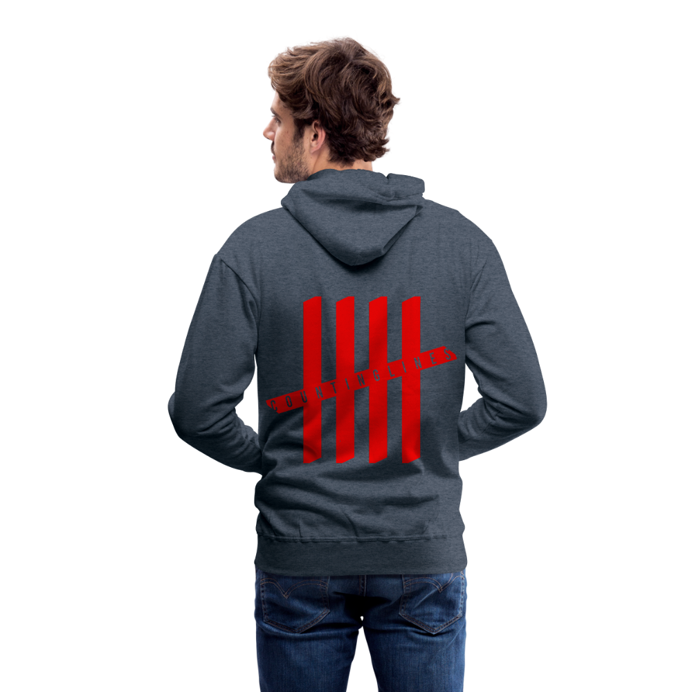 COUNTINGLINES Vertical - Jeansblau
