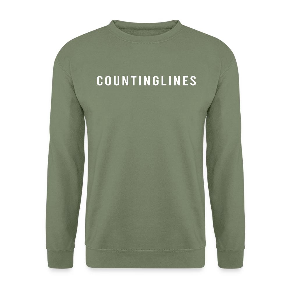 COUNTINGLINES Sweatshirt - army green
