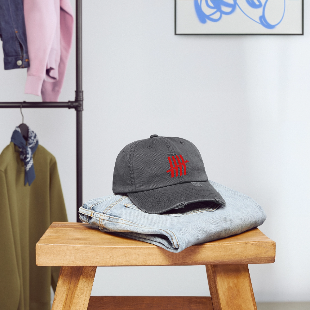 COUNTINGLINES Destroyed Cap - dark grey