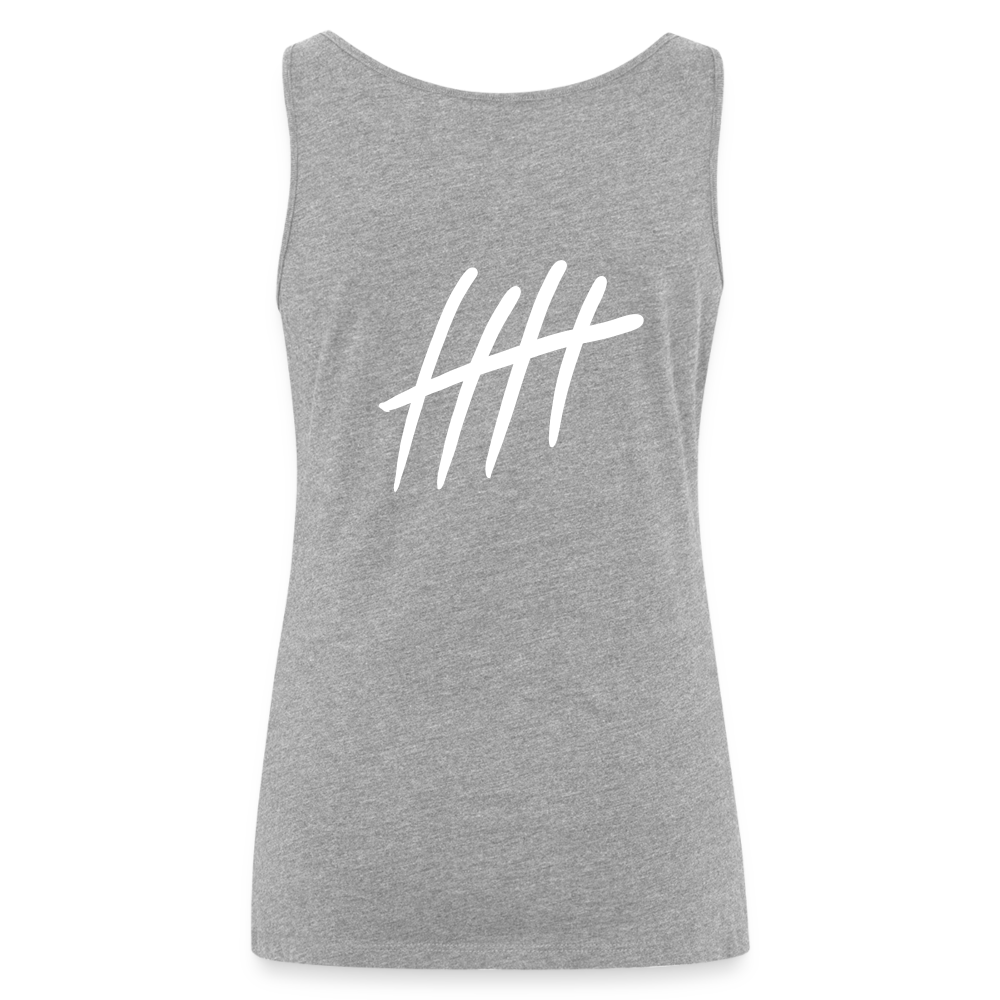 Women’s Tank Top - COUNTINGLINES - Grau meliert