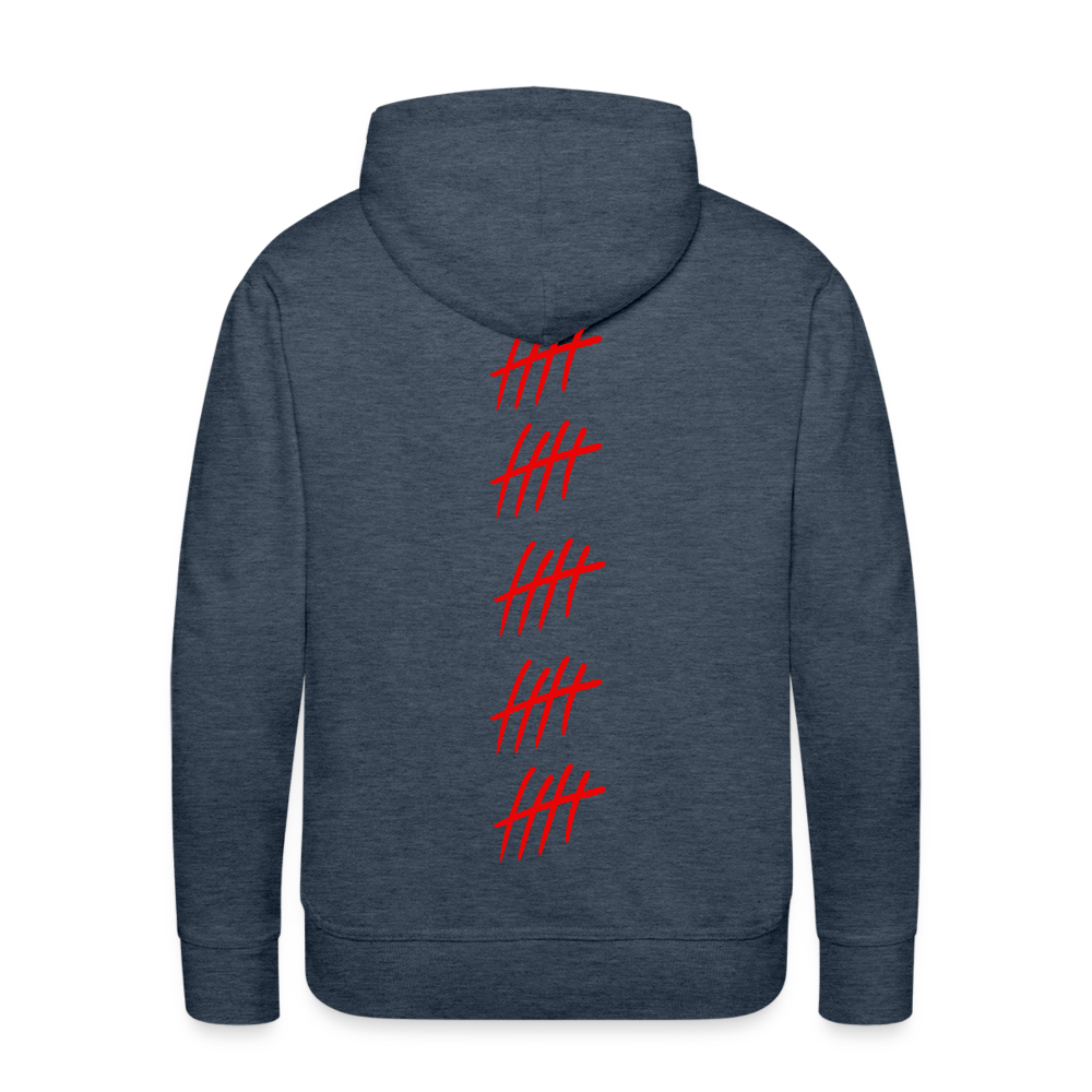 SPINE Edition Red - heather denim