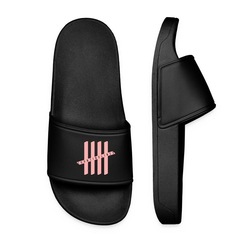 COUNTINGLINES Women Sliders - black