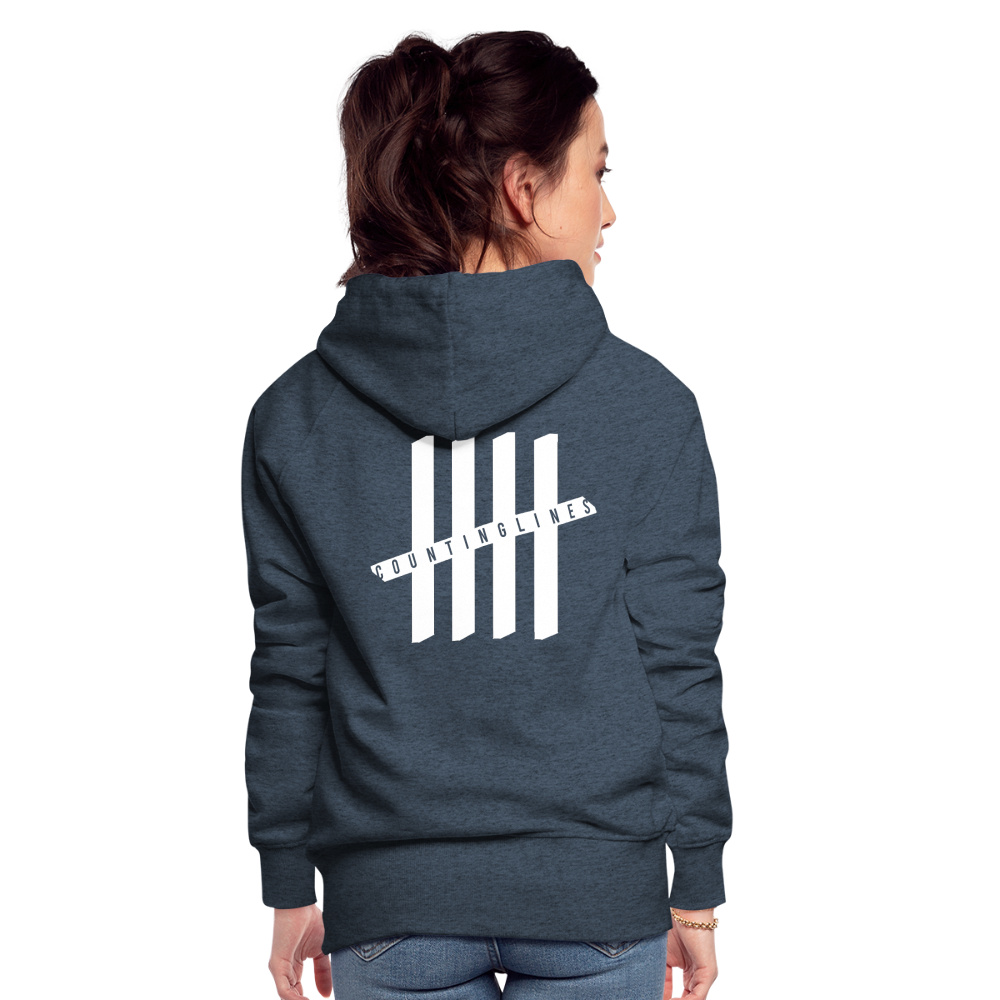 COUNTINGLINES Vertical - Jeansblau