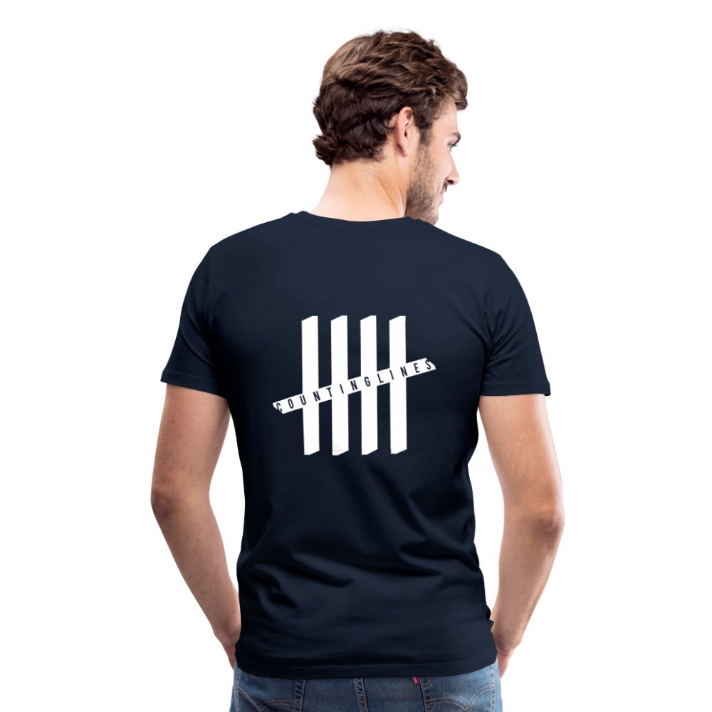 COUNTINGLINES Vertical - navy