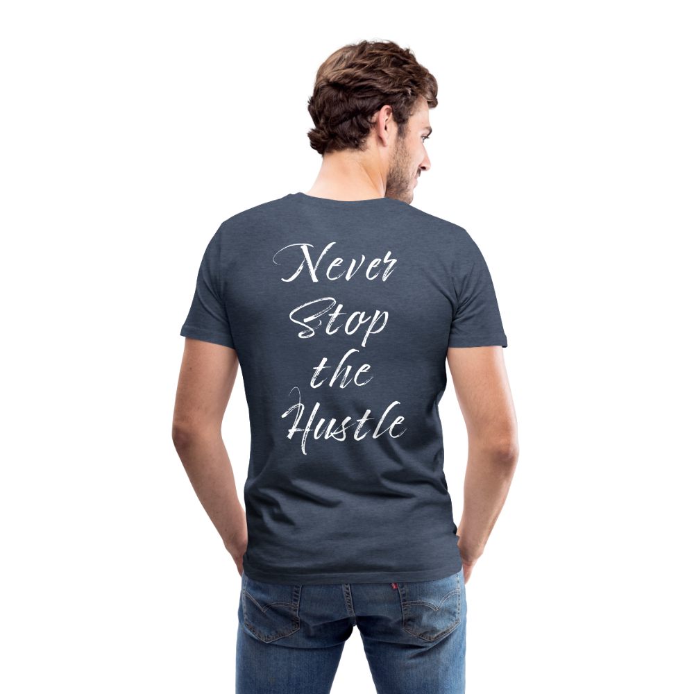 NEVER STOP I - Blau meliert