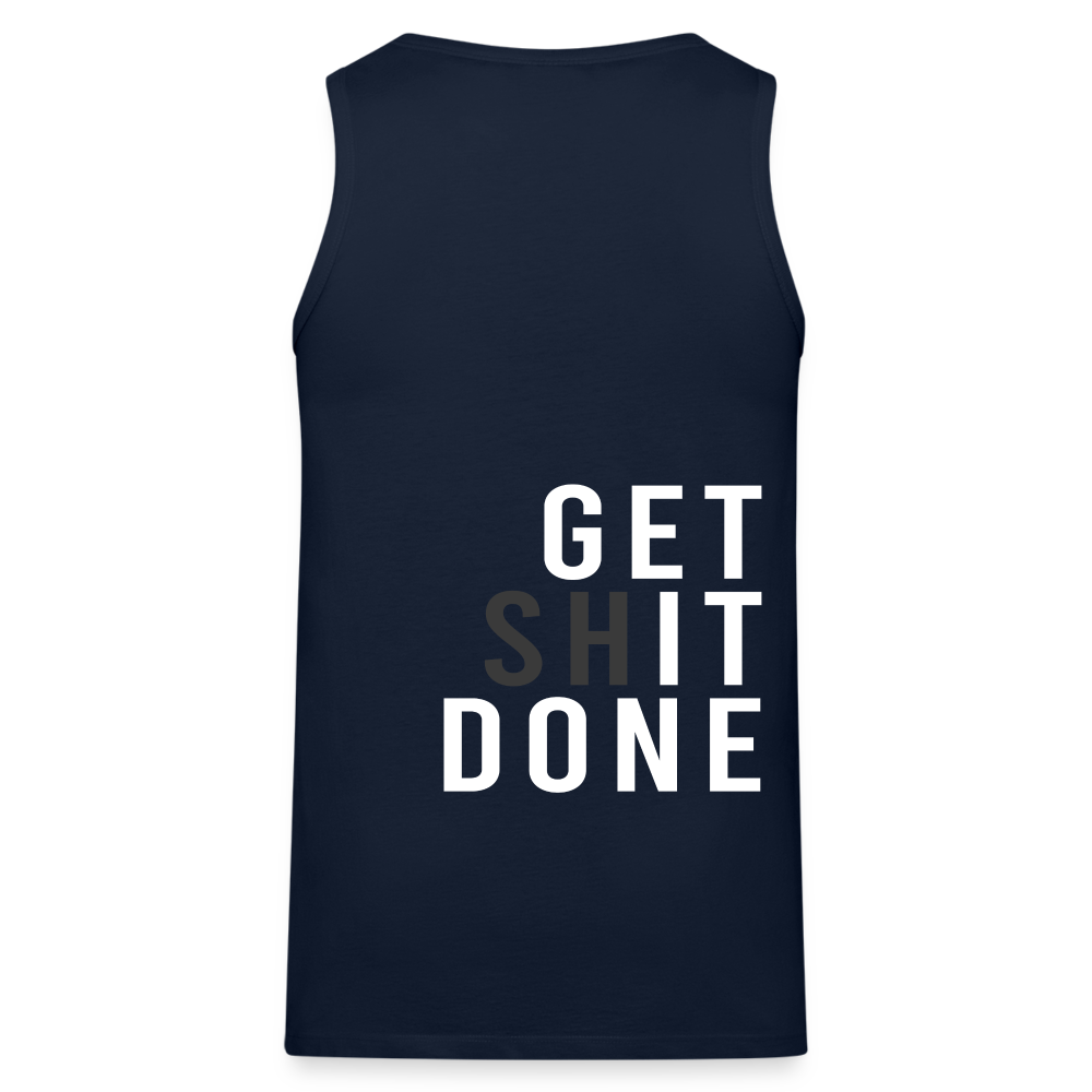 Tank Top - GET S*IT DONE - Navy