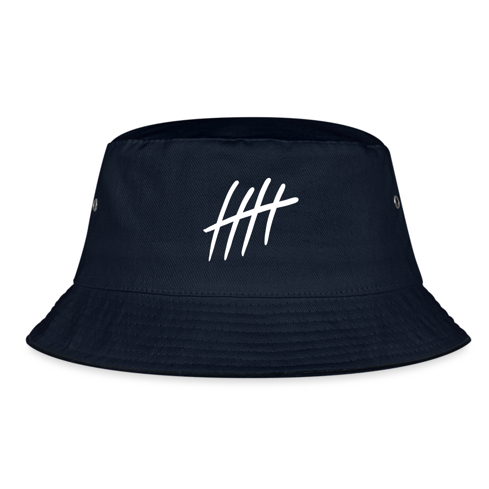 Bucket Hat - COUNTINGLINES - navy