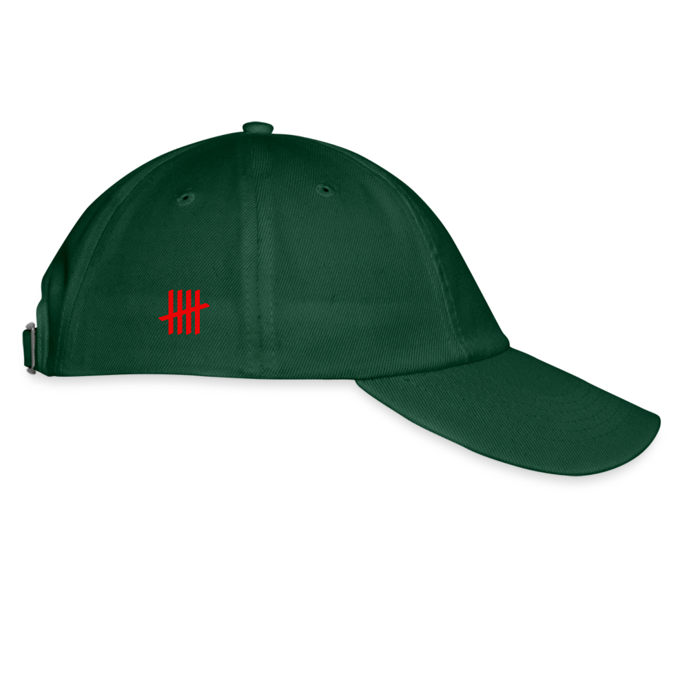 Baseball Cap - COUNT.YOUR.LIFE - bottle green