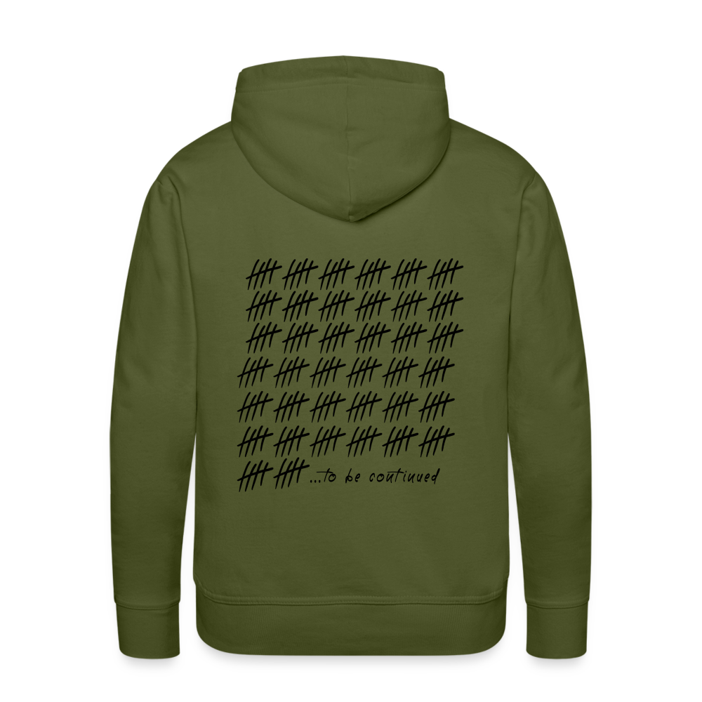 ...to be continued - olive green