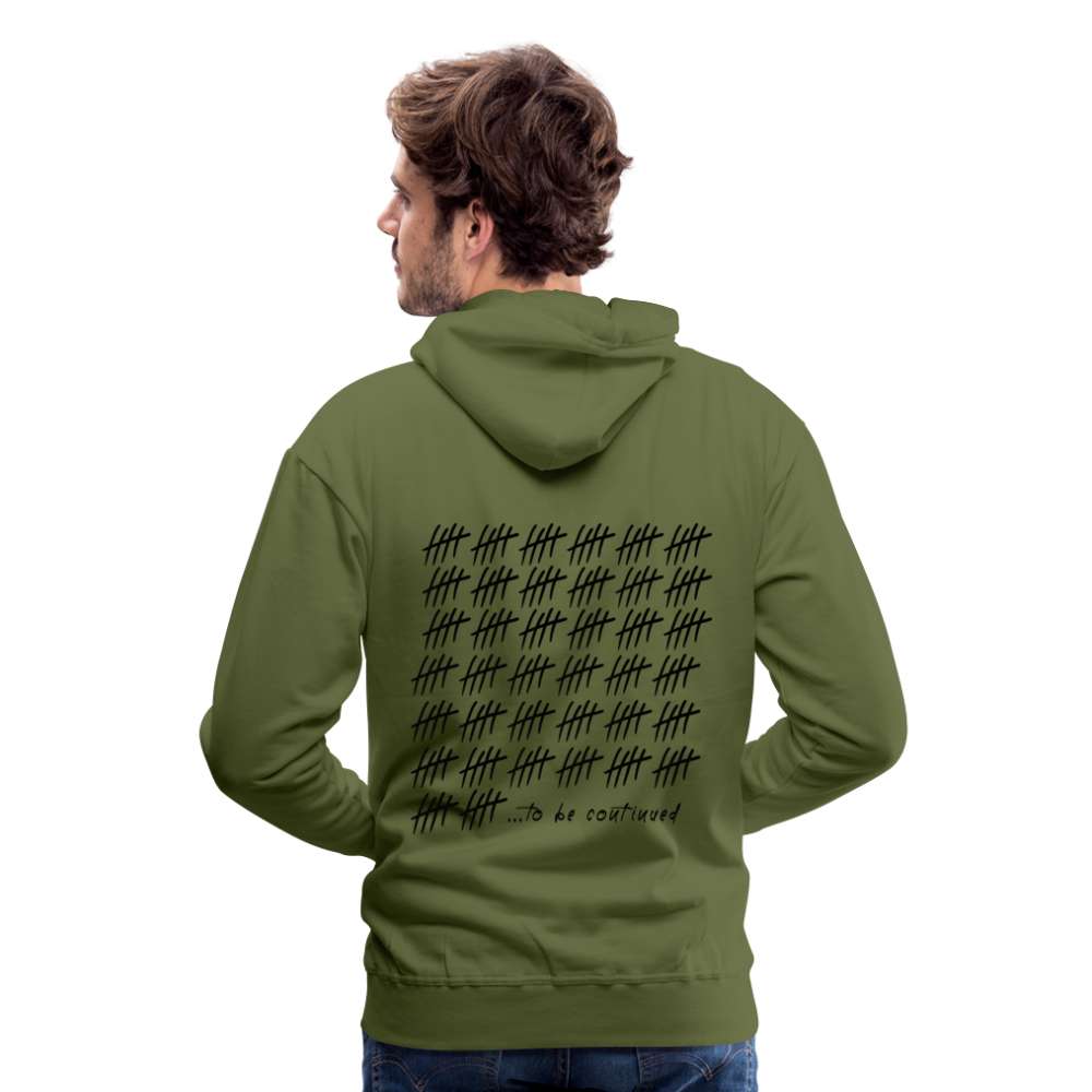 ...to be continued - olive green