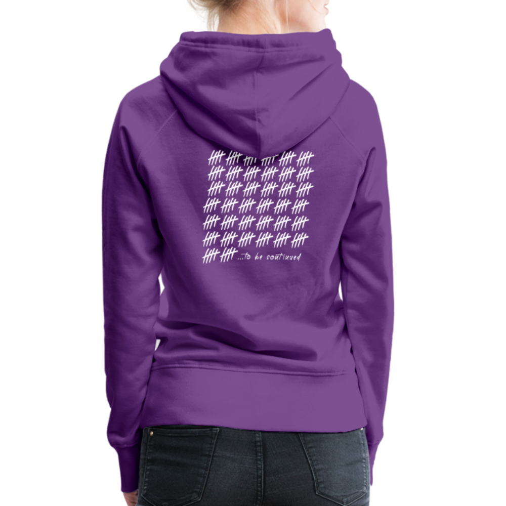 ...to be continued - purple