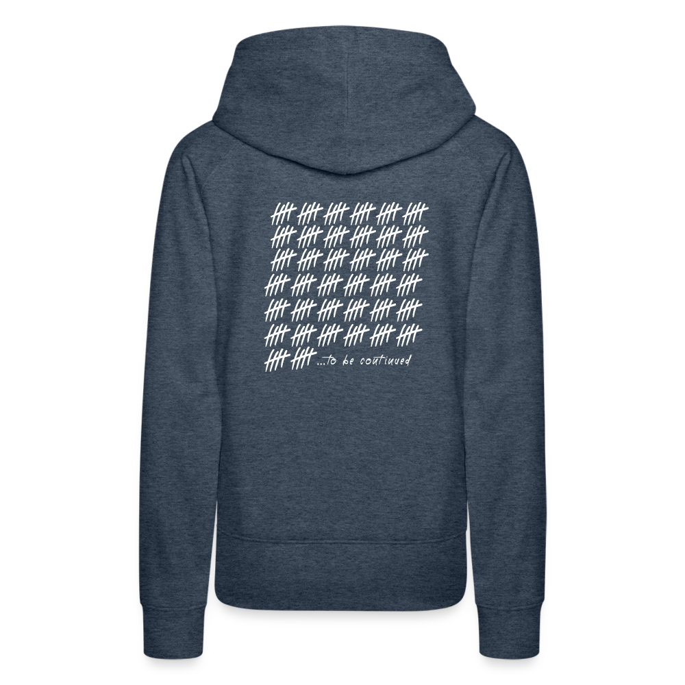 ...to be continued - heather denim