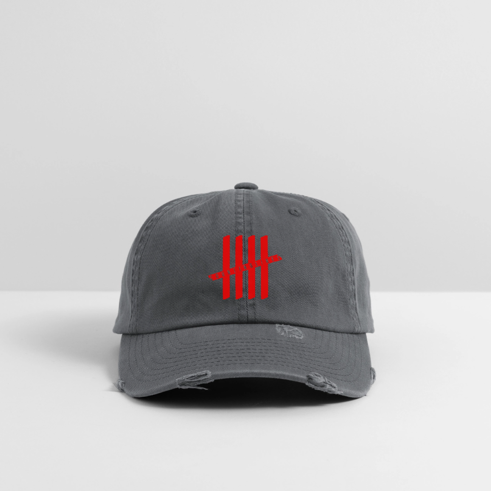 COUNTINGLINES Destroyed Cap - dark grey