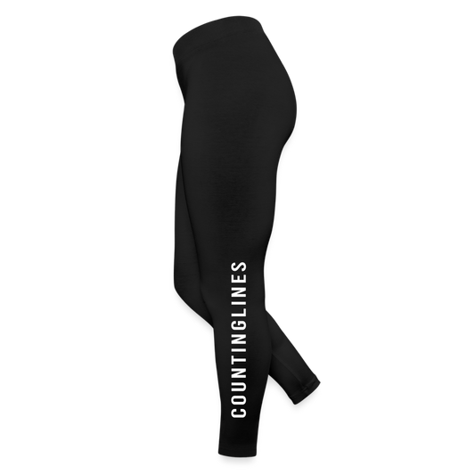 COUNTINGLINES Jersey Leggings - black