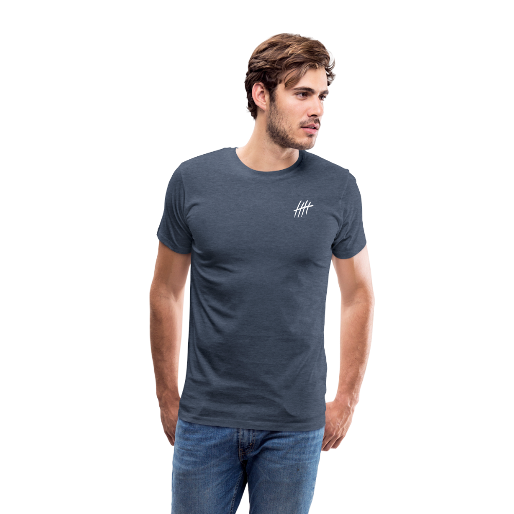 NEVER STOP I - Blau meliert