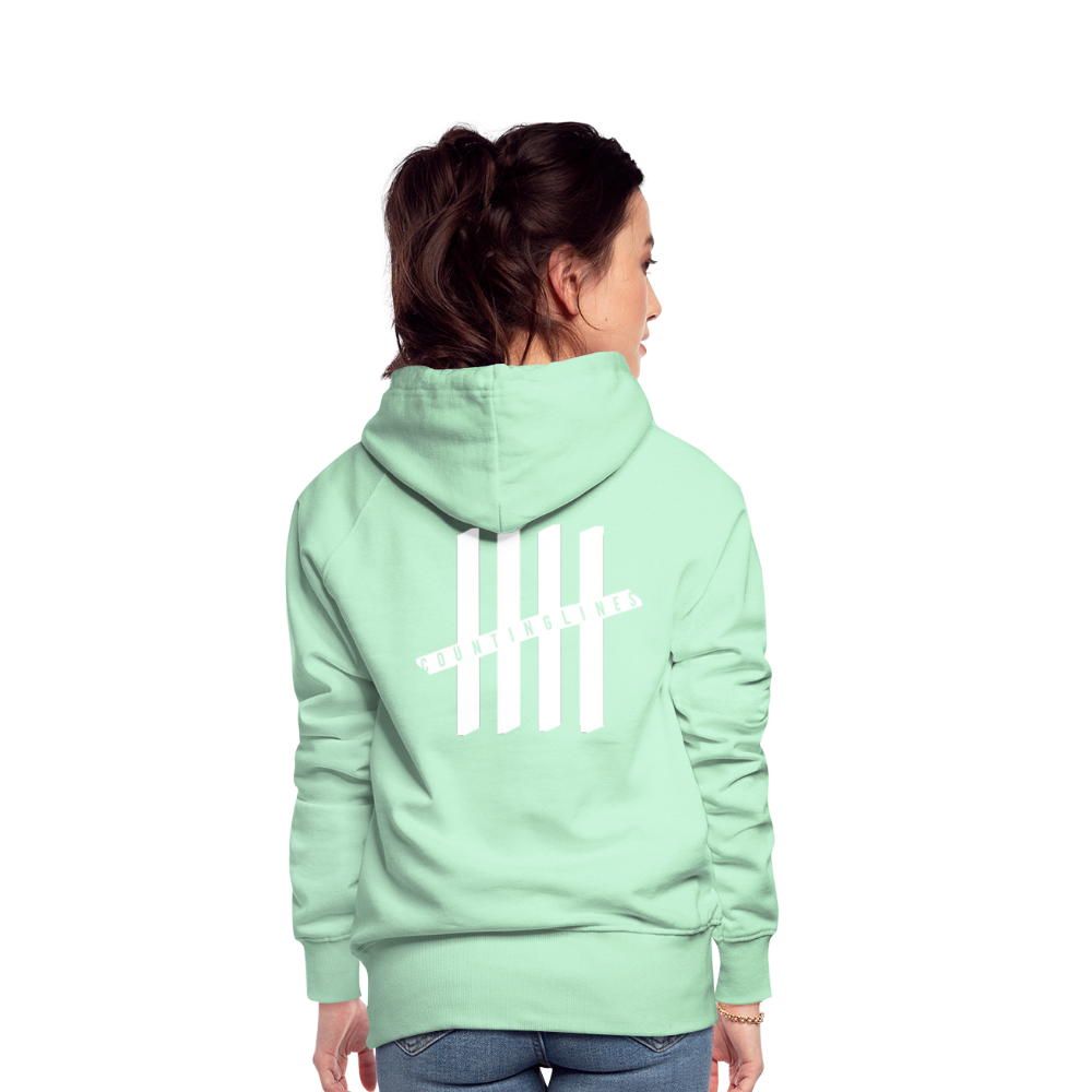 COUNTINGLINES Vertical - light mint