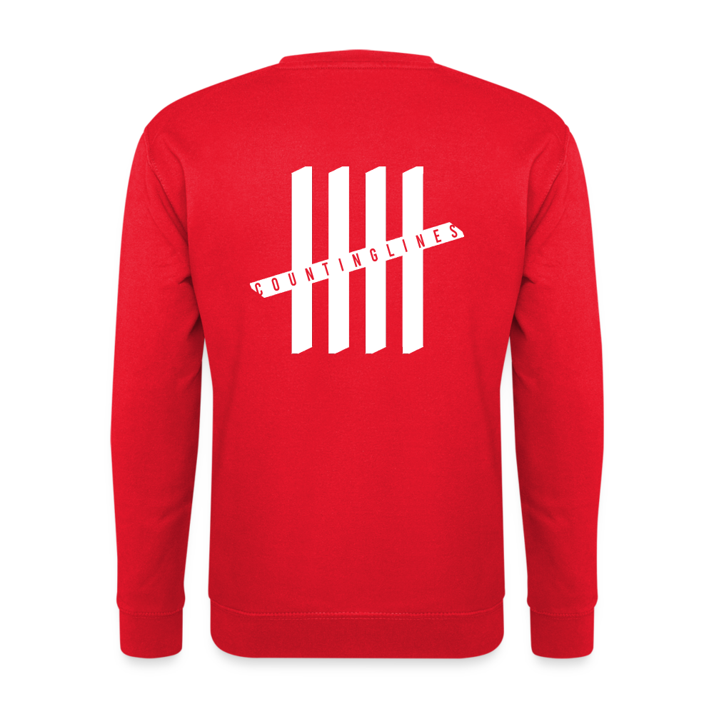 COUNTINGLINES Sweatshirt - red