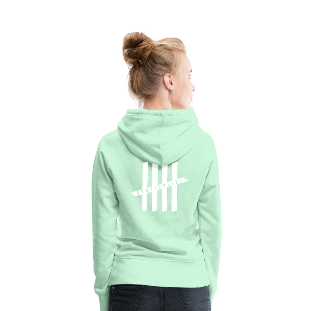 COUNTINGLINES Vertical - light mint