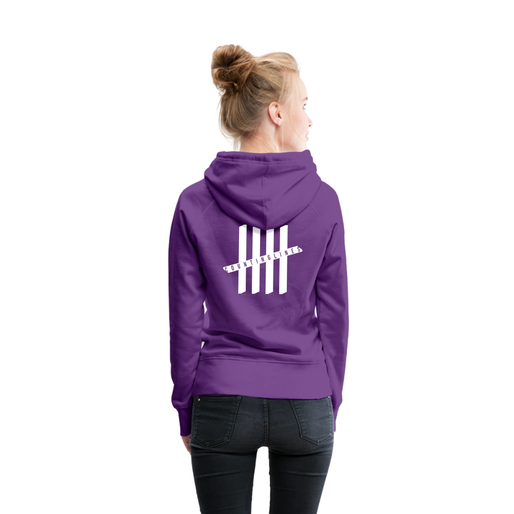 COUNTINGLINES Vertical - Purple