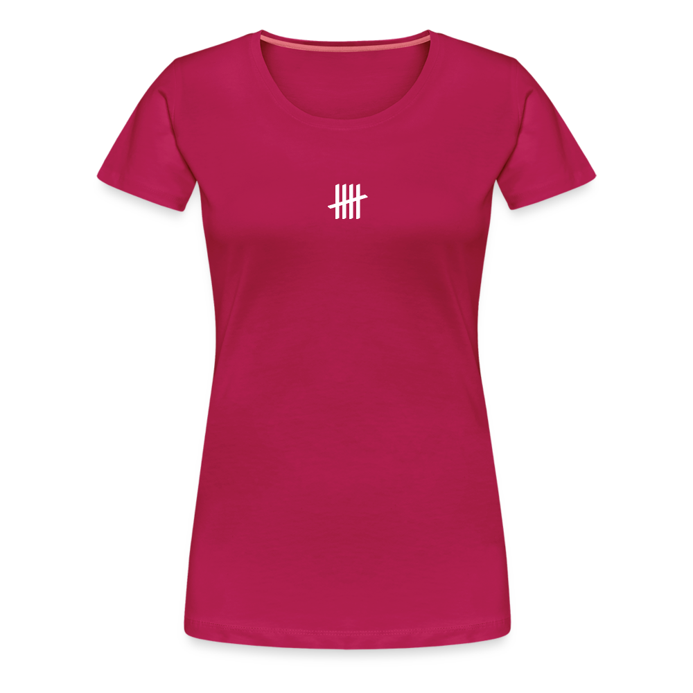 COUNTINGLINES Vertical - dark pink