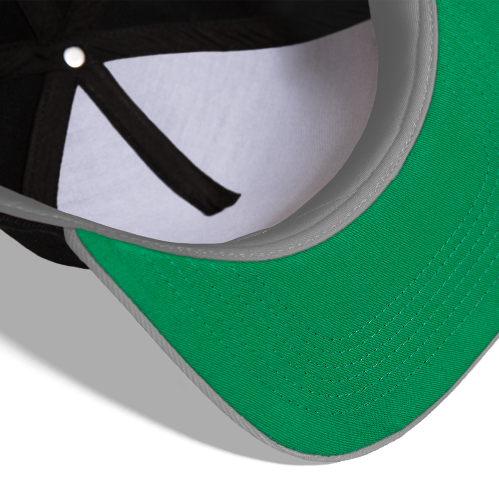 Snapback Cap - COUNT.YOUR.LIFE - Schwarz/Grau