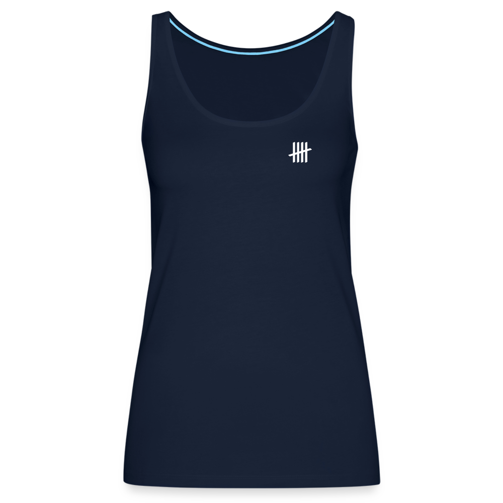 Women’s Tank Top - COUNTINGLINES - Navy