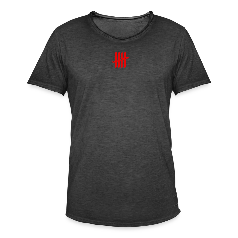COUNTINGLINES Vintage T-Shirt - washed black