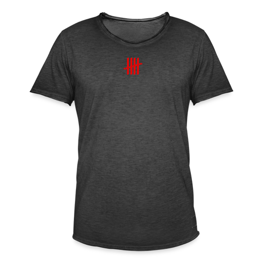 COUNTINGLINES Vintage T-Shirt - washed black