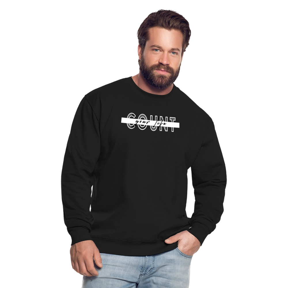 COUNT.YOUR.LIFE Sweatshirt - black