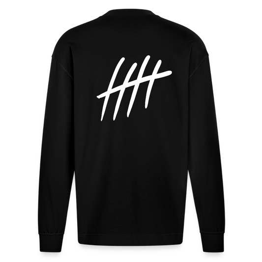 Premium Longsleeve - COUNTINGLINES - SOLID BLACK