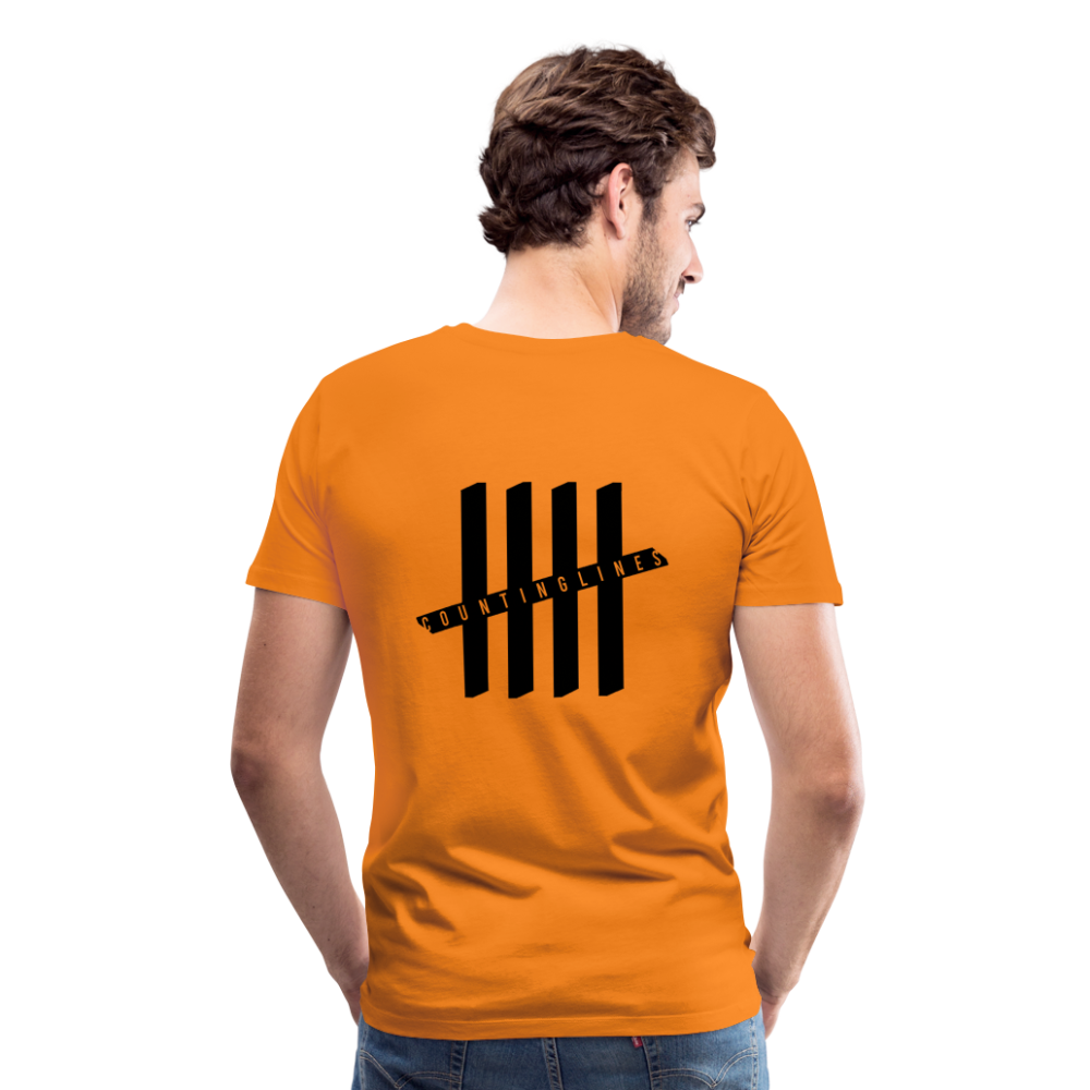 COUNTINGLINES Vertical - orange