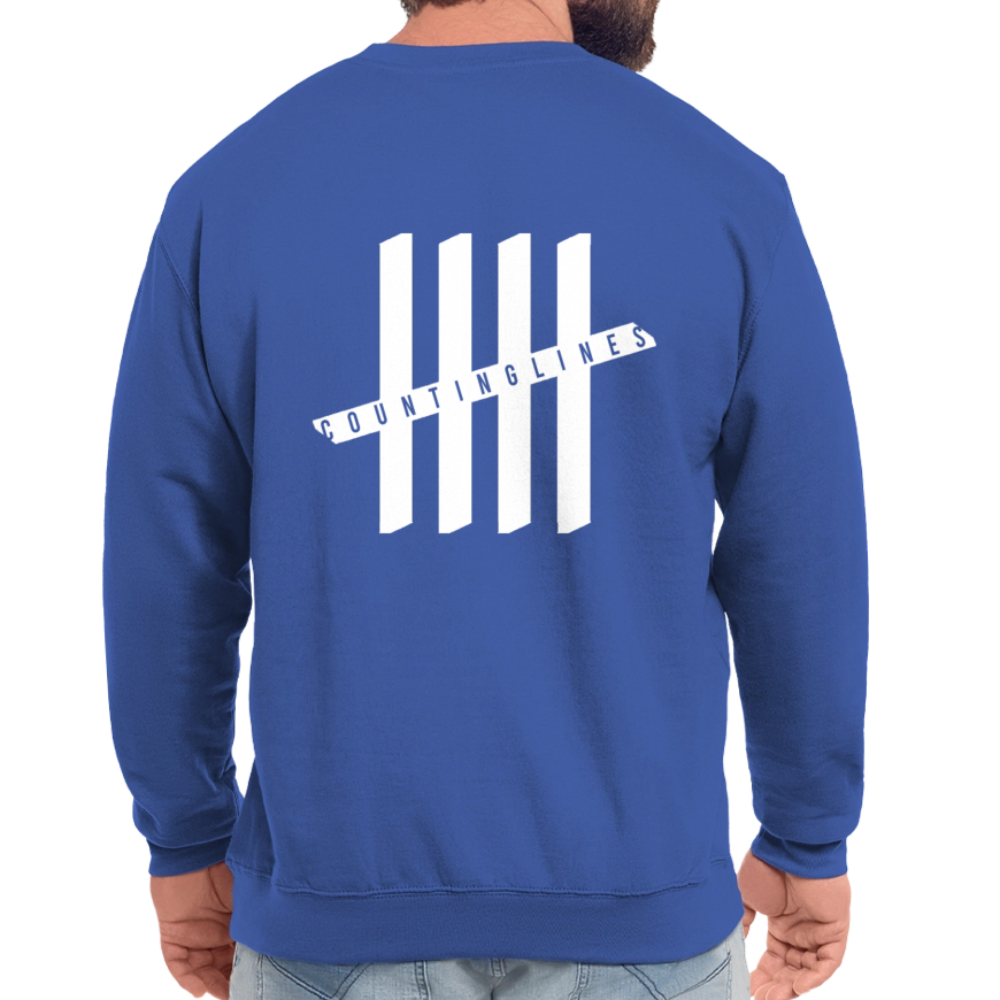 COUNTINGLINES Sweatshirt - royal blue