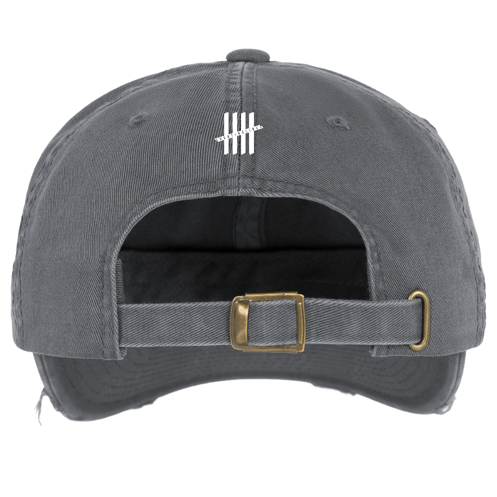 GETITDONE Destroyed Cap - dark grey